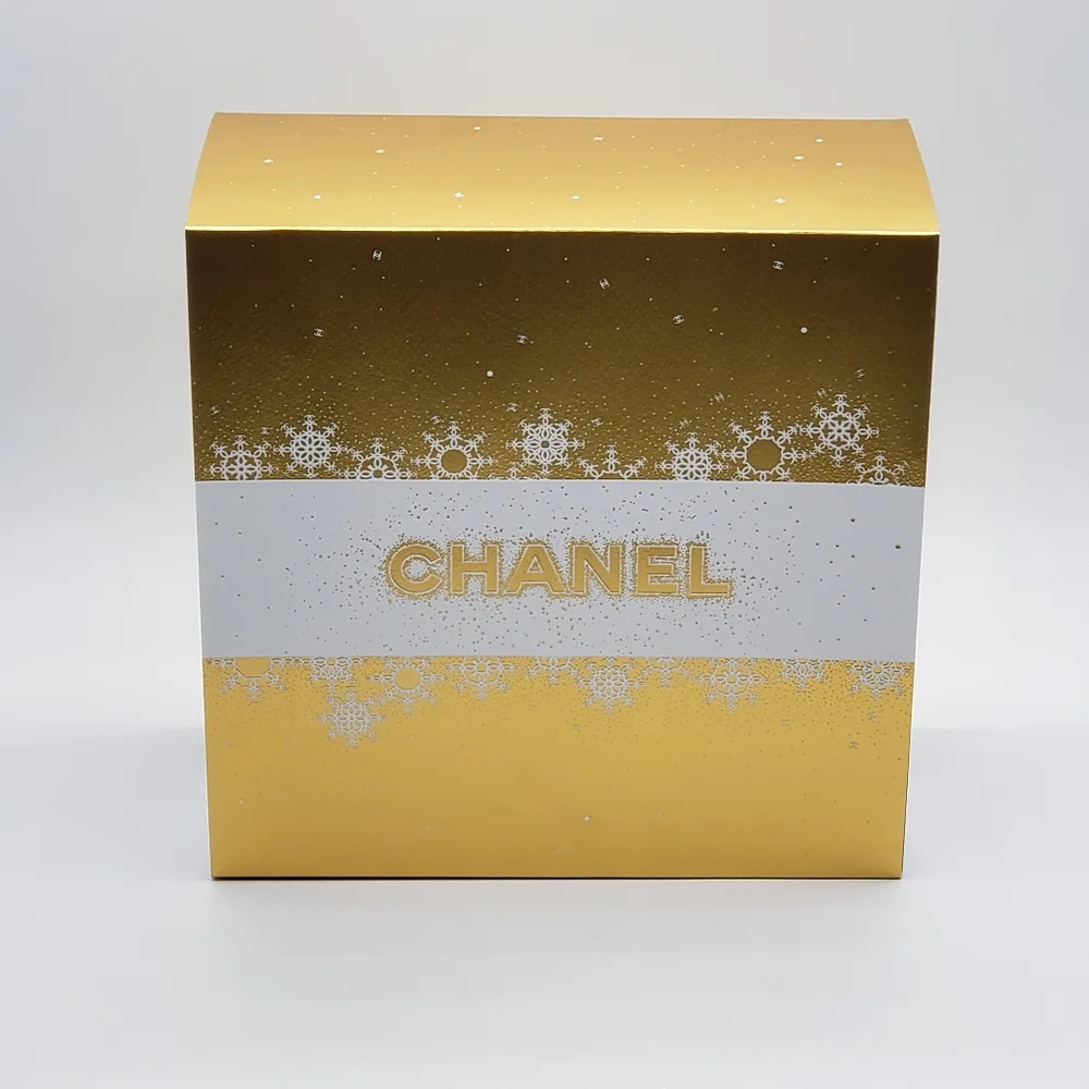 Chanel Holiday Box Card  Bag Snowflake